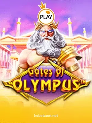 Imagem do jogo Gates of Olympus no kebet
